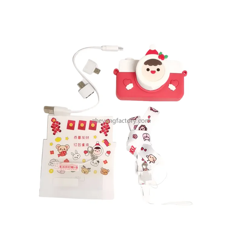 Christmas WiFi HD 1080P 750mAh 32MP selfie 2 inch IPS camera for kids