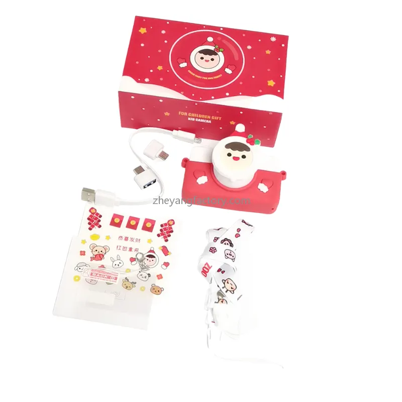 Christmas WiFi HD 1080P 750mAh 32MP selfie 2 inch IPS camera for kids