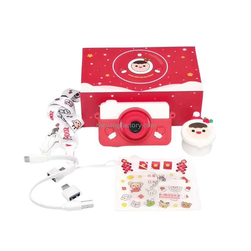 Christmas WiFi HD 1080P 750mAh 32MP selfie 2 inch IPS camera for kids
