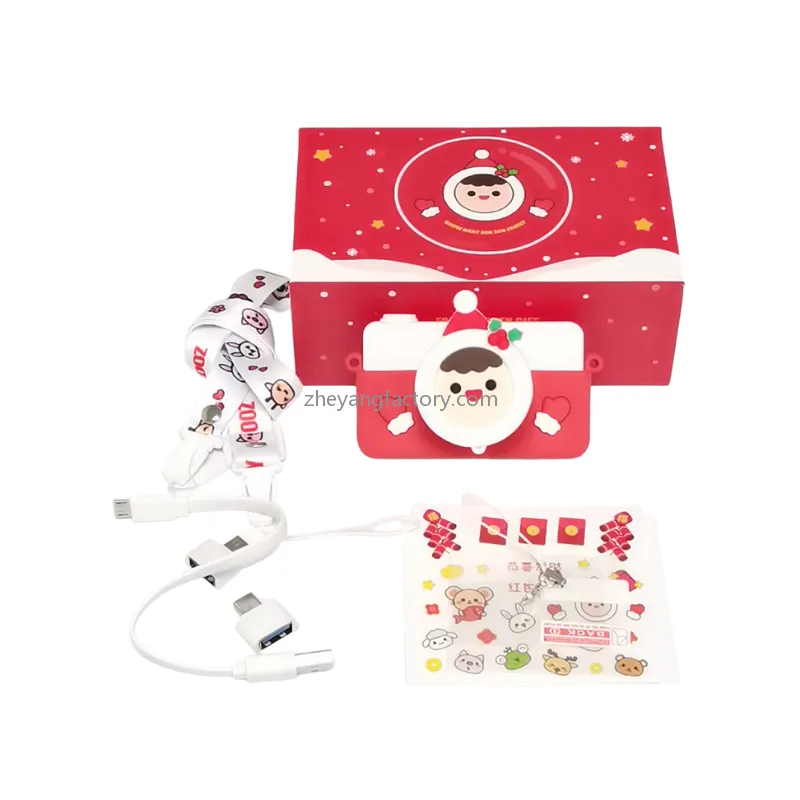 Christmas WiFi HD 1080P 750mAh 32MP selfie 2 inch IPS camera for kids