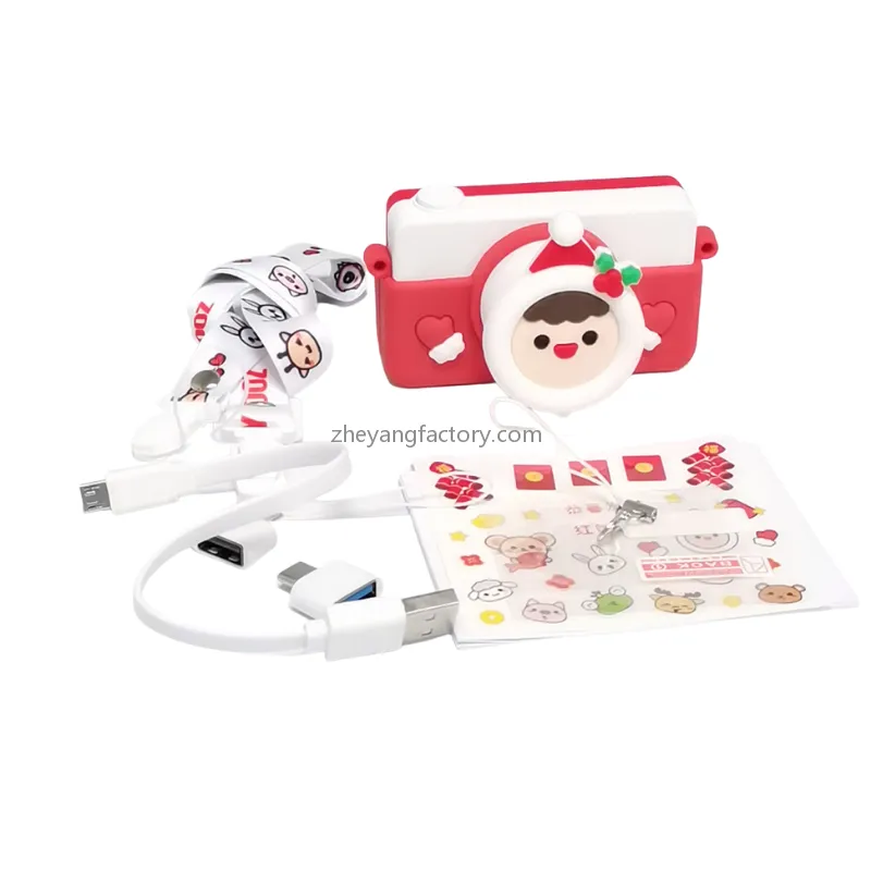 Christmas WiFi HD 1080P 750mAh 32MP selfie 2 inch IPS camera for kids