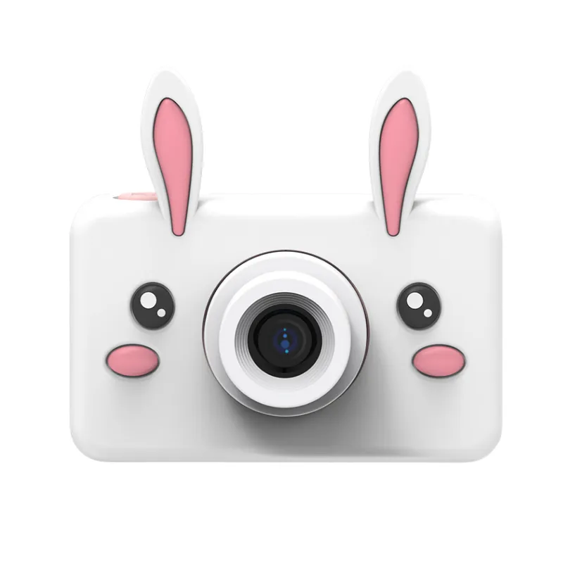 750mAh filter 24MP face priority selfie rabbit kids camera digital