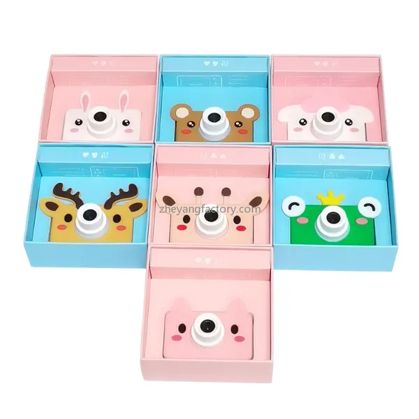 750mAh filter 24MP face priority selfie rabbit kids camera digital