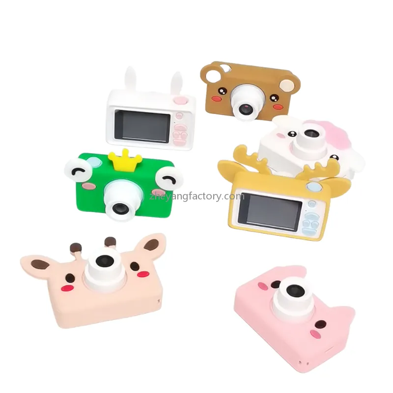 750mAh filter 24MP face priority selfie rabbit kids camera digital