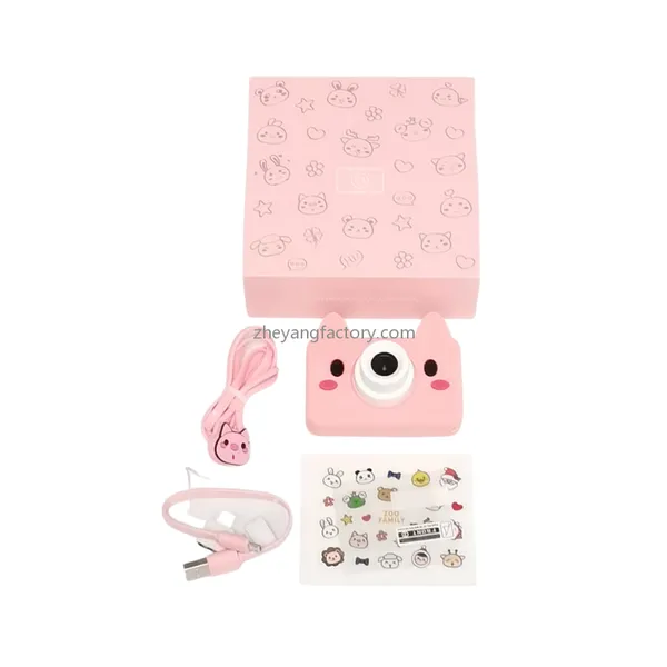 750mAh filter 24MP face priority selfie frog prince kids camera