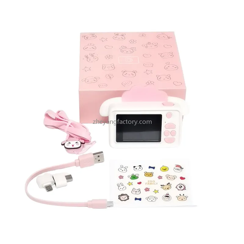 750mAh filter 24MP face priority selfie frog prince kids camera