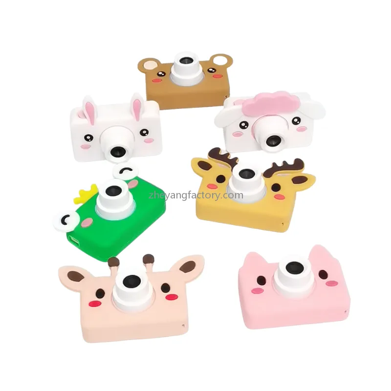 750mAh filter 24MP face priority selfie bear camera for kids