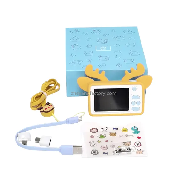 750mAh filter 24MP face priority selfie Elk camera for kids