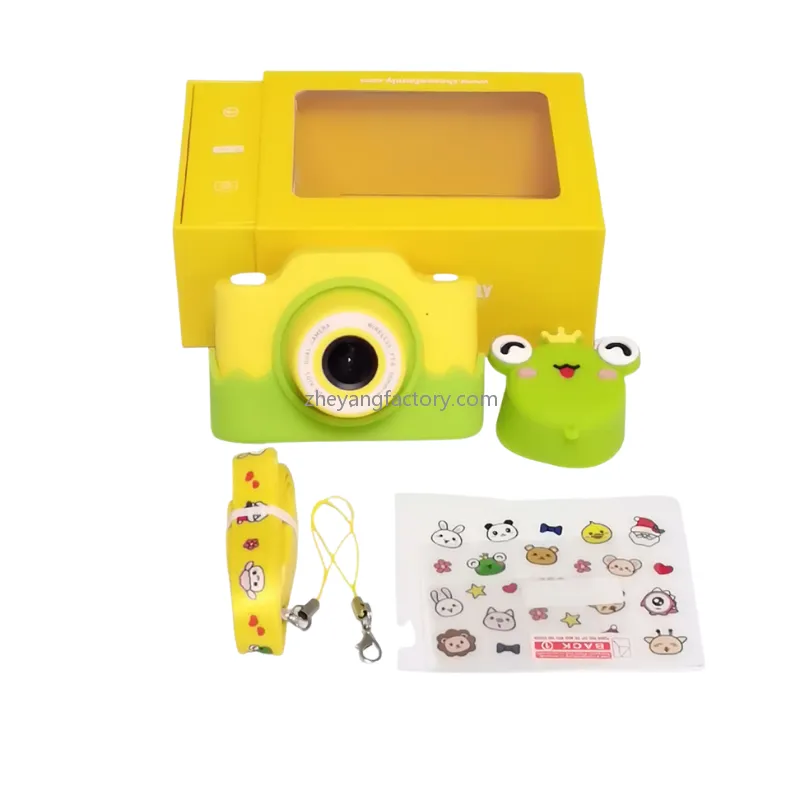 HD 1080P 750mAh 32MP selfie dual lens WiFi 2 inch kids video camera