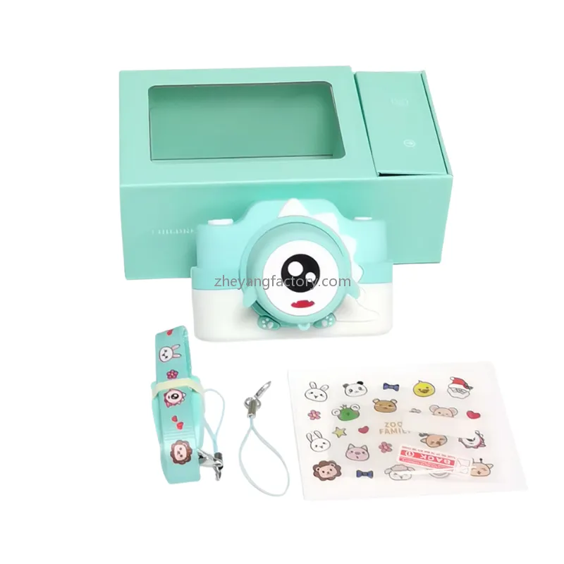 HD 1080P 750mAh 32MP selfie dual lens WiFi 2 inch kids video camera