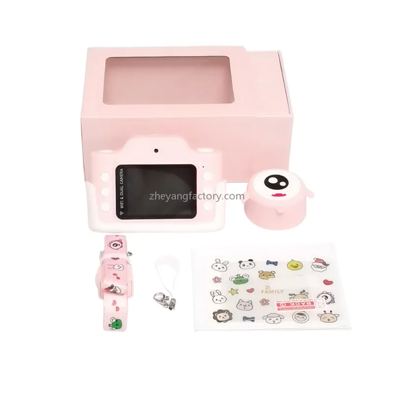 HD 1080P 750mAh 32MP selfie dual lens WiFi 2 inch kids video camera