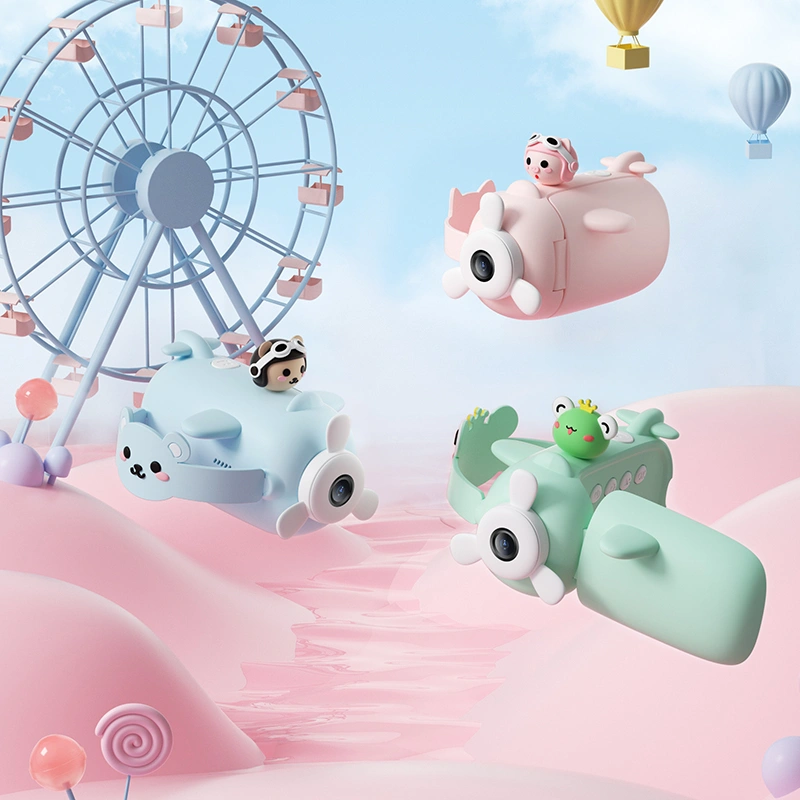 800mAh 2.0 inch photo sticker filter macro timing mini DV kids camera