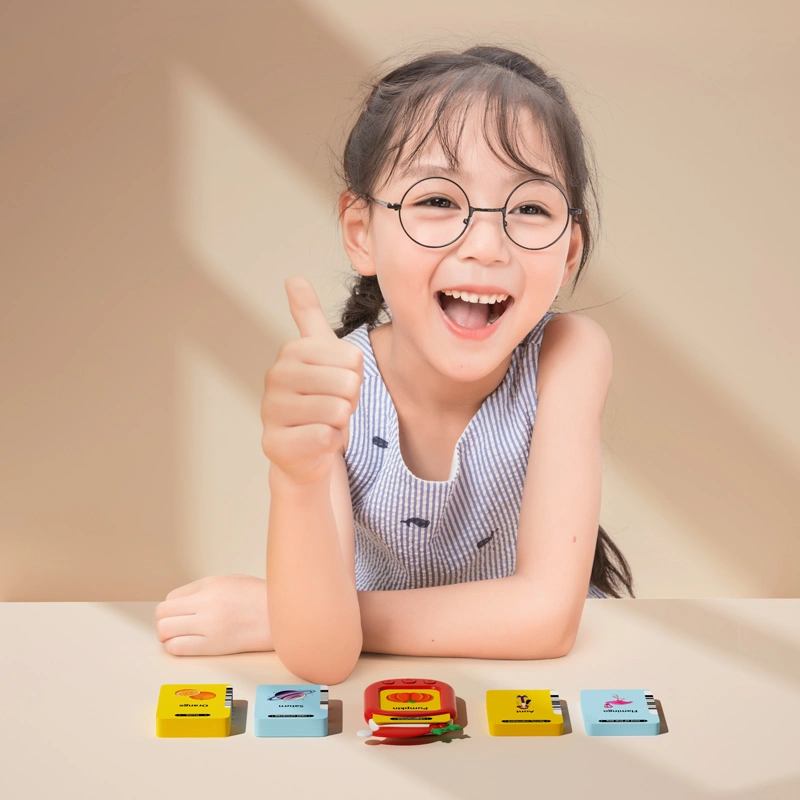 194 pcs bilingual educational flash cards cognitive cards