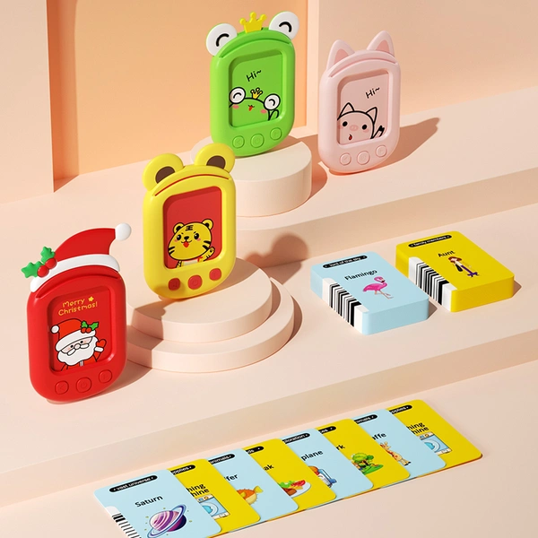 194 pcs bilingual educational flash cards cognitive cards