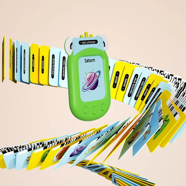 194 pcs bilingual educational flash cards cognitive cards