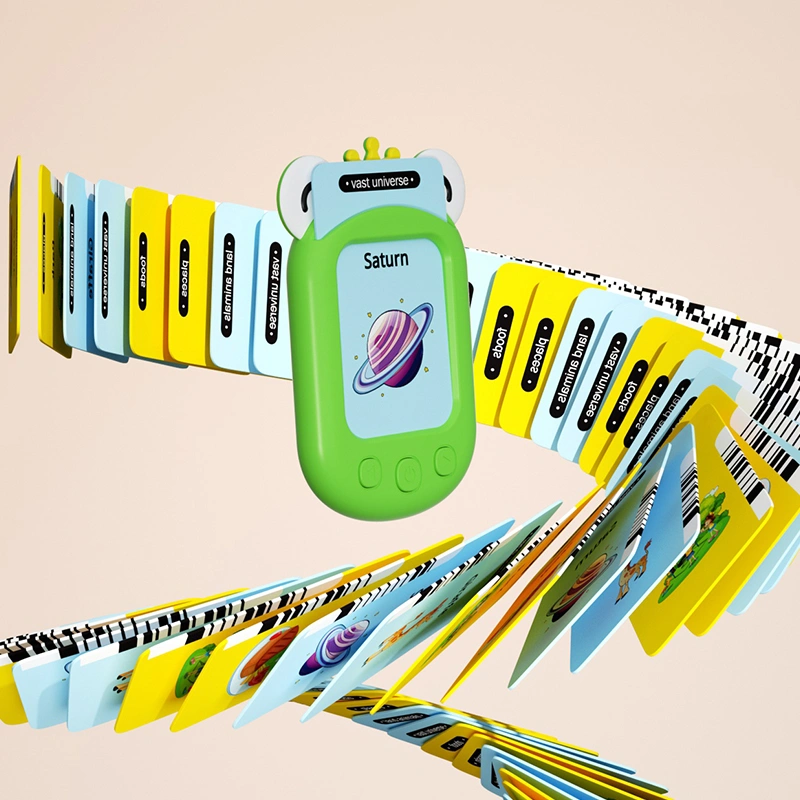 194 pcs bilingual educational flash cards cognitive cards