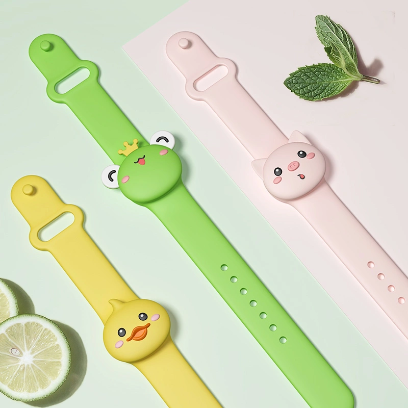 18g silicone kids mosquito repellent bracelet