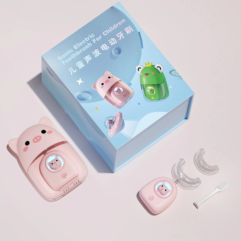 IPX68 U shaped electric toothbrush kids