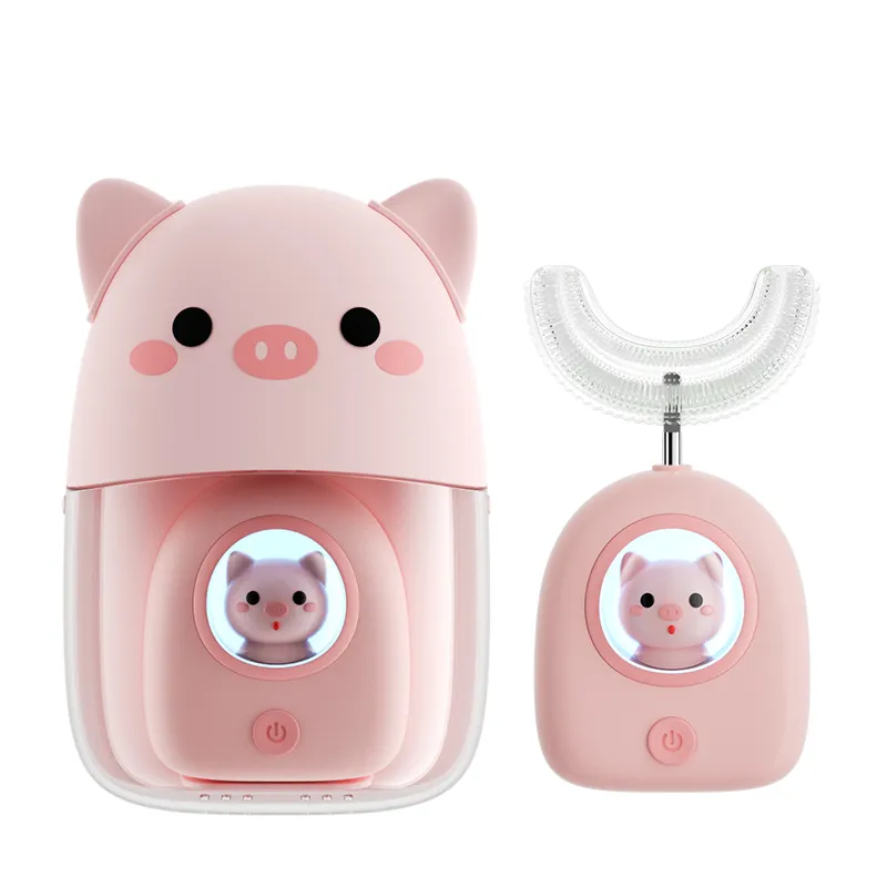 IPX68 U shaped electric toothbrush kids