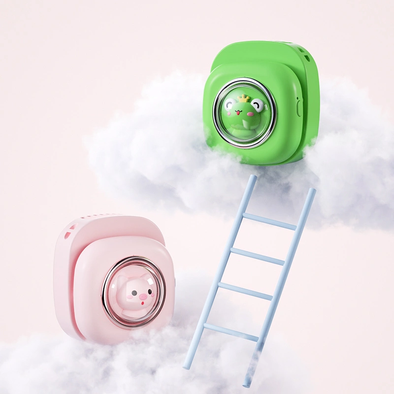 85g Mini portable hanging neck design fans