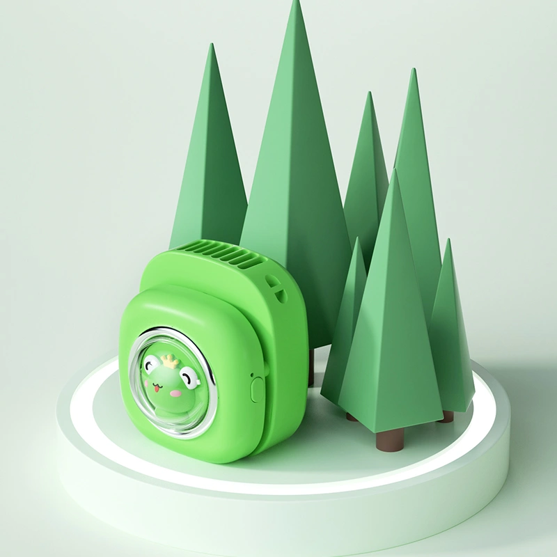 85g Mini portable hanging neck design fans