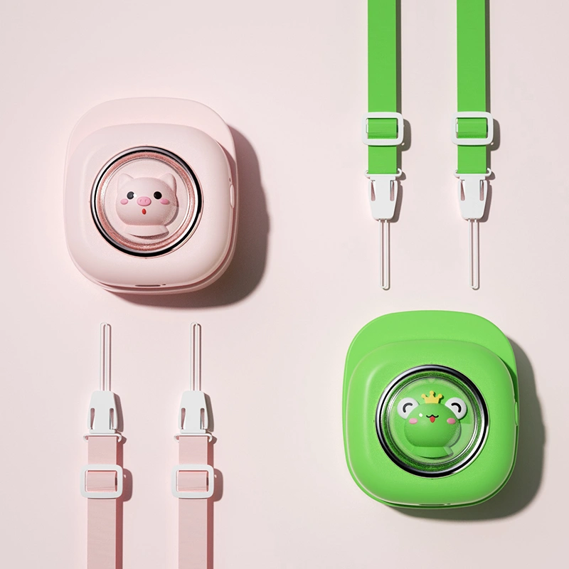 85g Mini portable hanging neck design fans