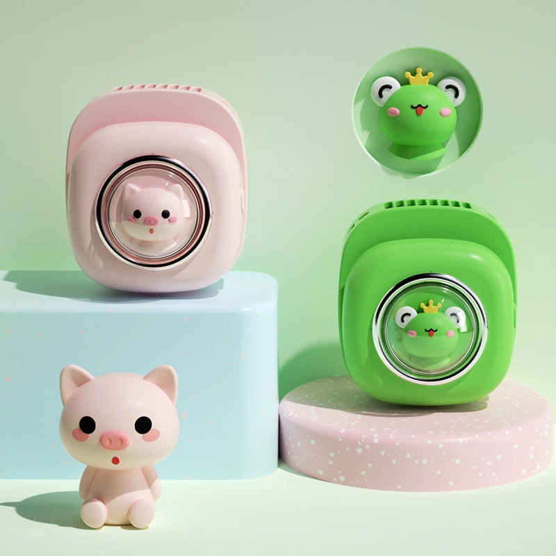 85g Mini portable hanging neck design fans