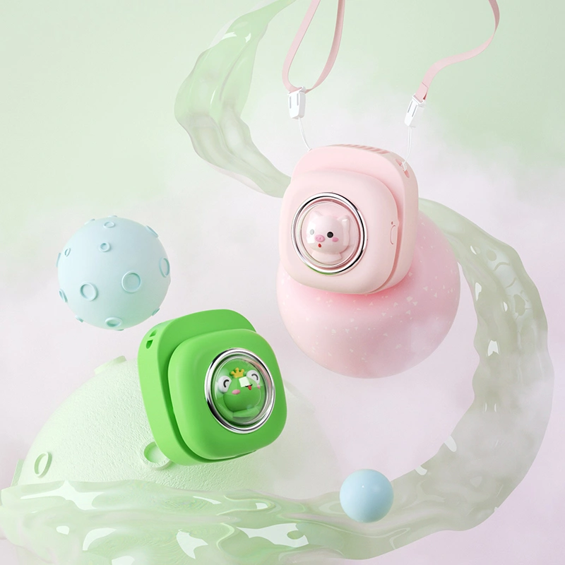 85g Mini portable hanging neck design fans