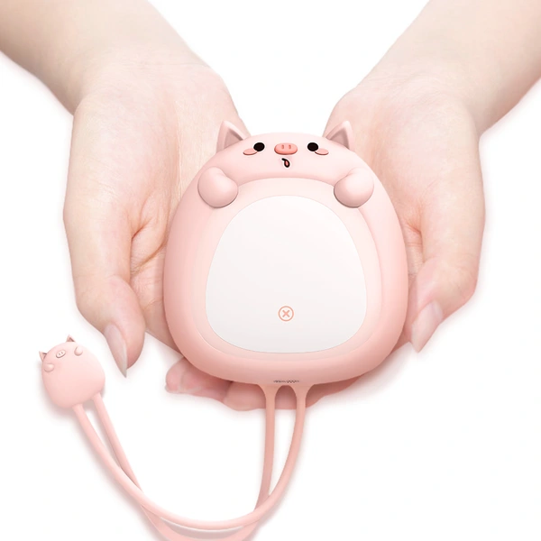 4000mAh 126g 10W hand warmer power bank electric hand warmer