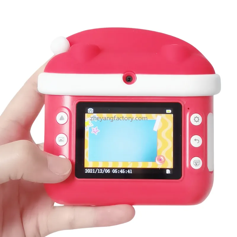 2.4 inch 1080P WiFi Christmas selfie video kids instant print camera