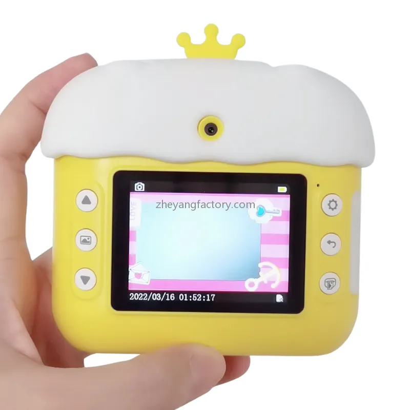 2.4 inch 1080P WiFi Christmas selfie video kids instant print camera
