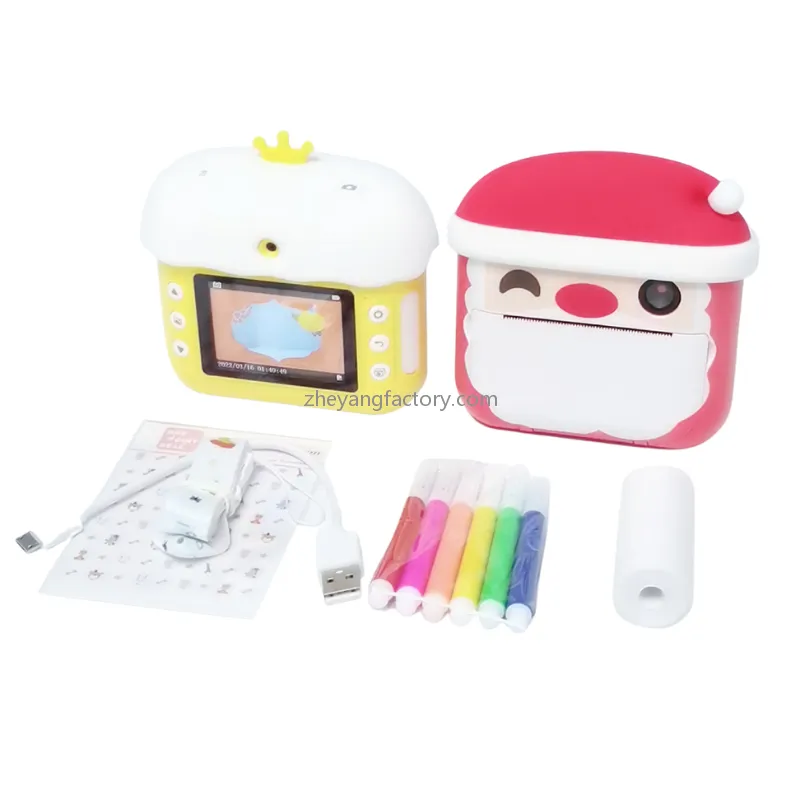 2.4 inch 1080P WiFi Christmas selfie video kids instant print camera