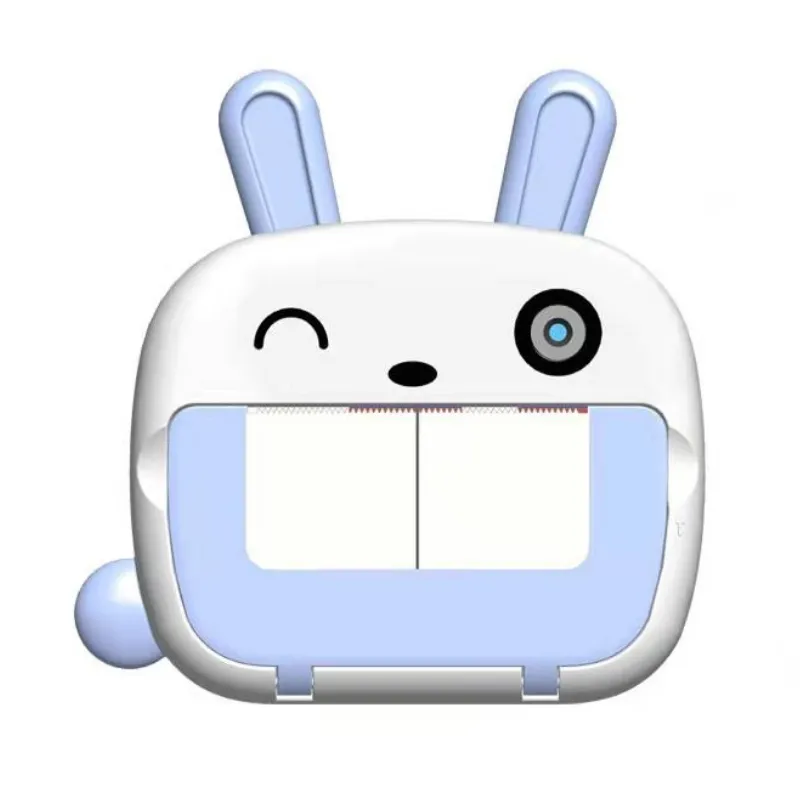 2.4 inch 4K 1080P WiFi rabbit video kids instant print camera