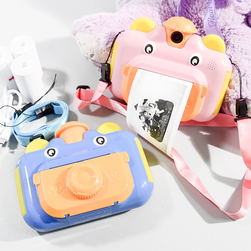 2.4 inch 4K 1080P 1200mAh video kids instant print camera