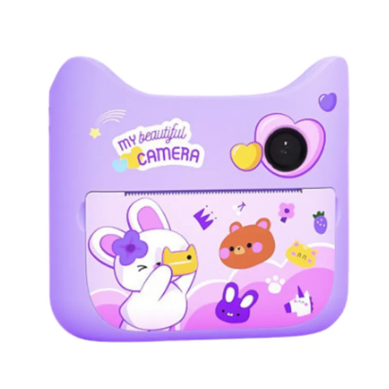 2.4 inch 1080P WiFi selfie video kids instant print camera
