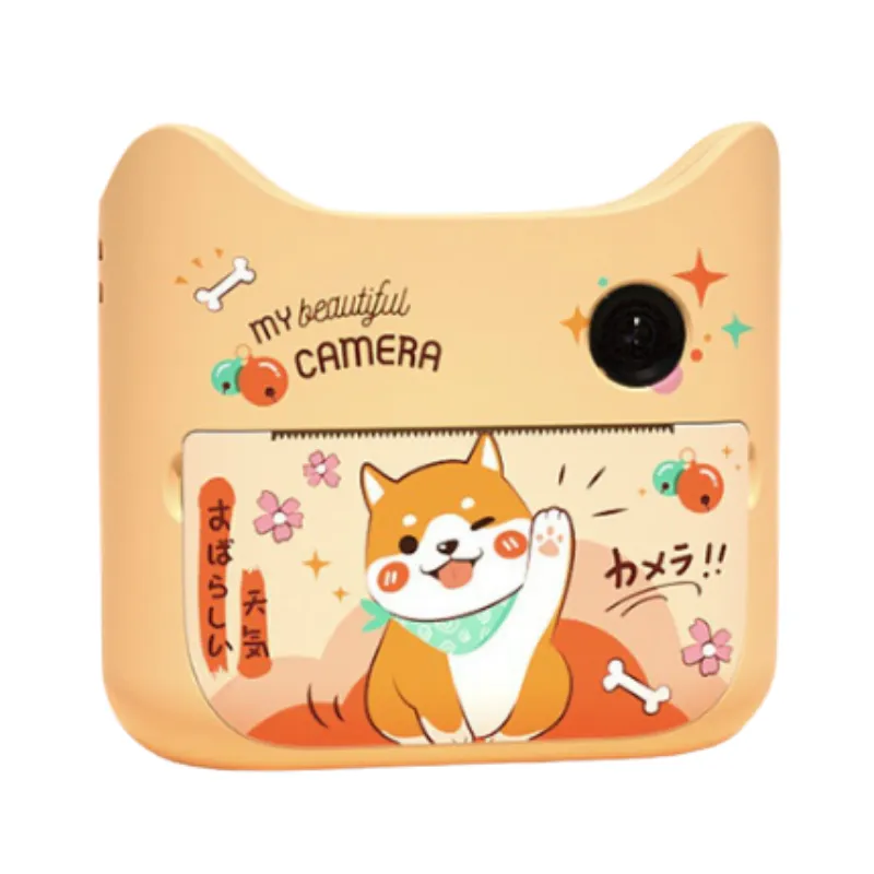 2.4 inch 1080P WiFi selfie video kids instant print camera