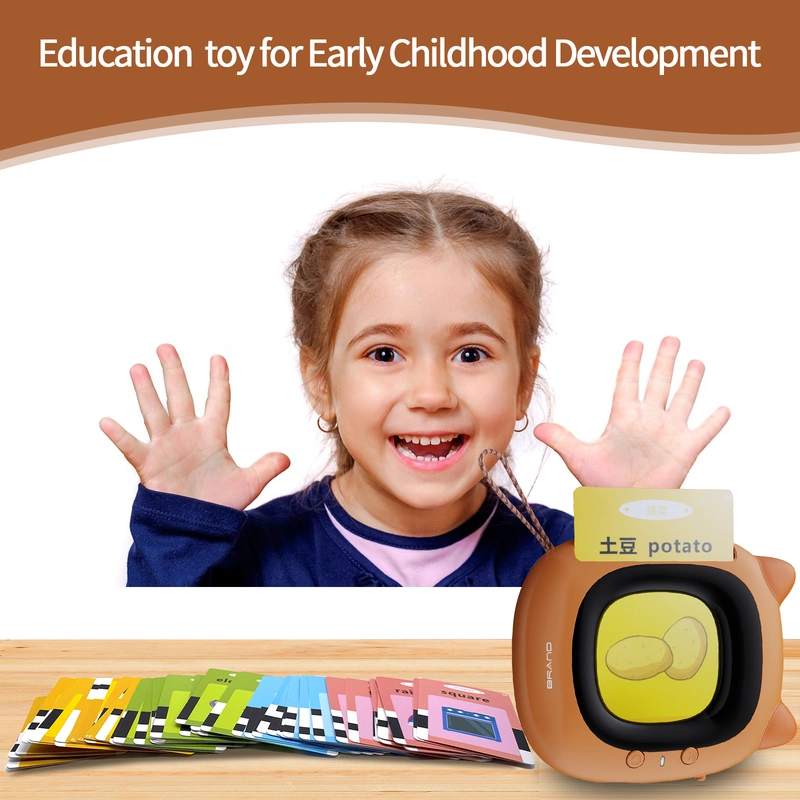 112 pcs bilingual educational flash cards cognitive cards