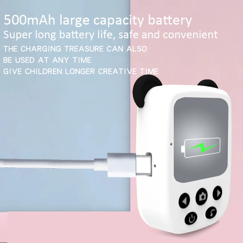 1.4 inch 1080P 500mAh 12MP panda kids thumb camera