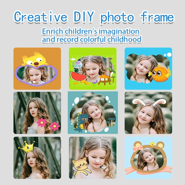 1.4 inch 1080P 500mAh 12MP panda kids thumb camera