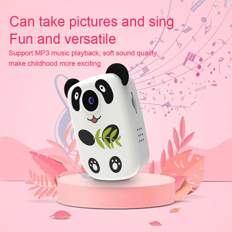 1.4 inch 1080P 500mAh 12MP panda kids thumb camera