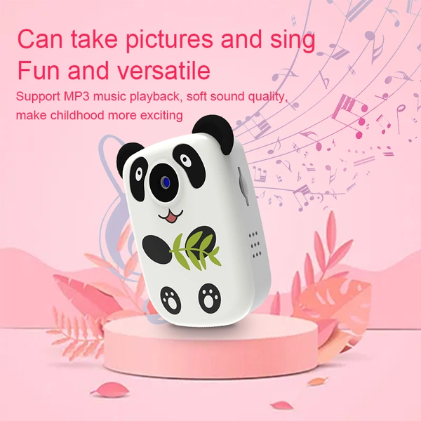 1.4 inch 1080P 500mAh 12MP panda kids thumb camera