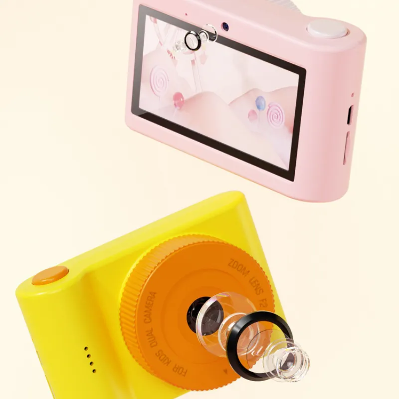 3 inch touch cat WiFi filter selfie kids camera touch screen