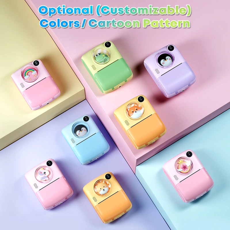 2.0 inch 40MP 1080P video recording kids instant print camera