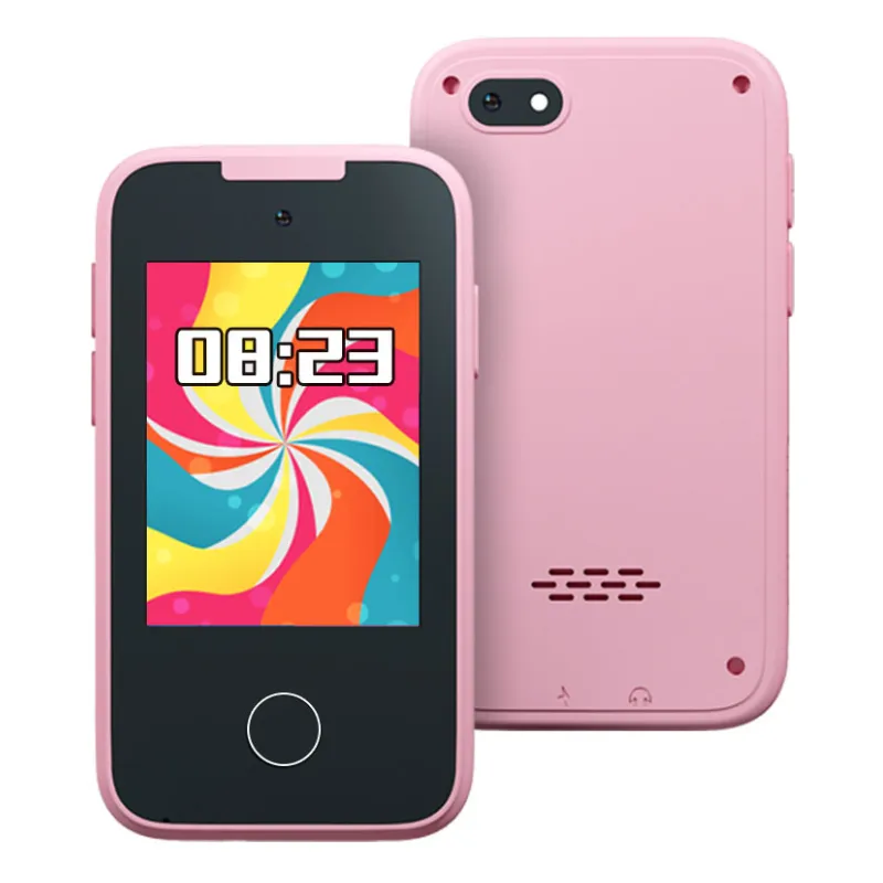 2.8 inch touch screen dual camera funny games kids smart phone