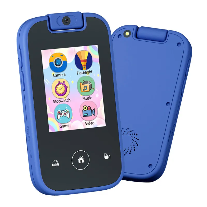2.4 inch touch screen dual camera funny games kids smart phone