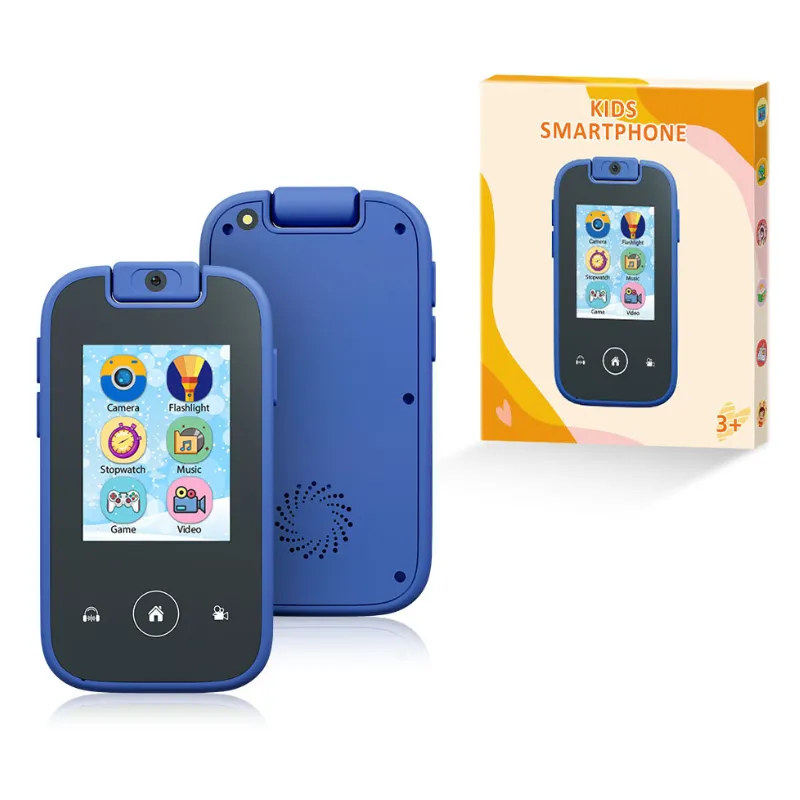 2.4 inch touch screen dual camera funny games kids smart phone