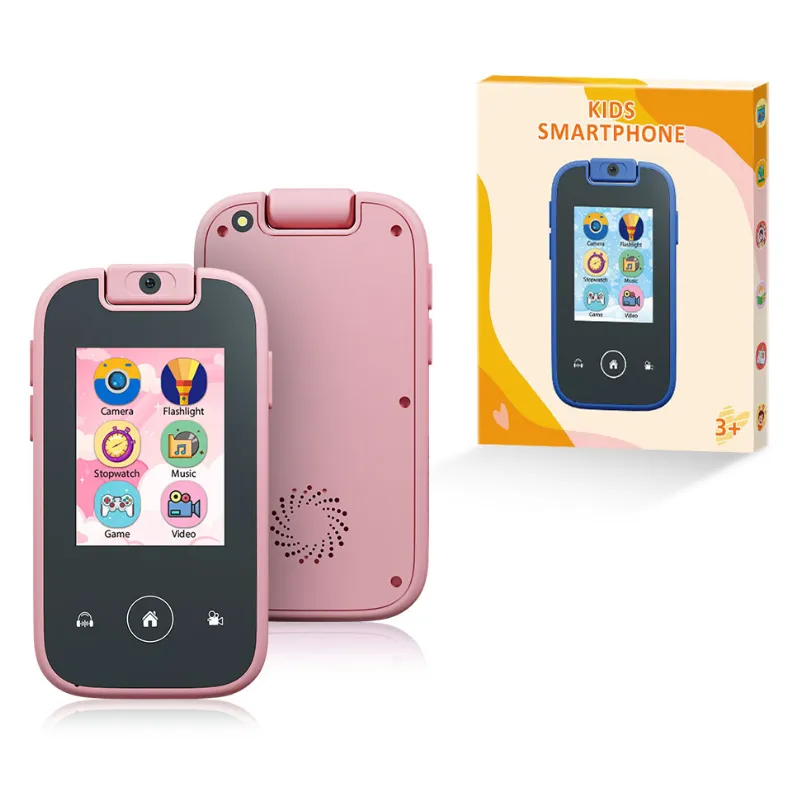 2.4 inch touch screen dual camera funny games kids smart phone