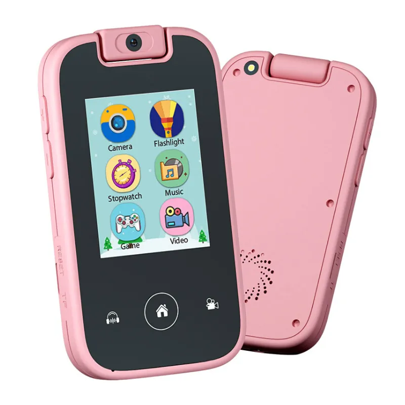 2.4 inch touch screen dual camera funny games kids smart phone