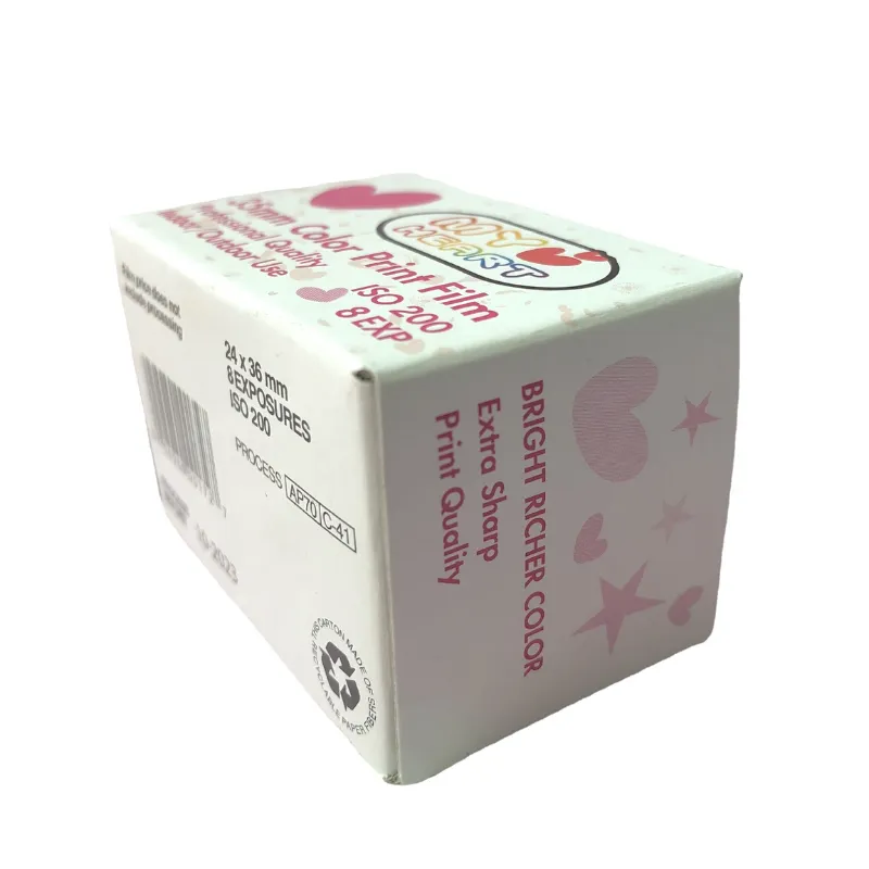 8EXP ISO200 color 35mm film roll