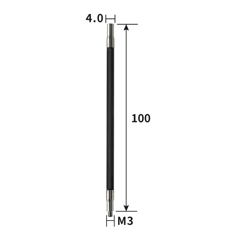 M3 carbon fiber extension rod